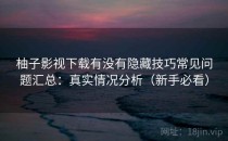 柚子影视下载有没有隐藏技巧常见问题汇总：真实情况分析（新手必看）